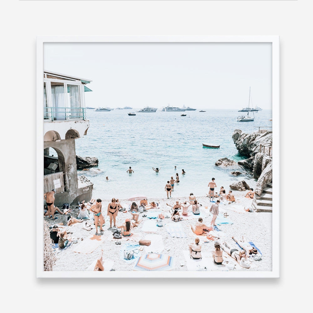 Shop Marina Piccola (Square) Photo Art Print a coastal themed photography wall art print from The Print Emporium wall artwork collection - Buy Australian made fine art poster and framed prints for the home and your interior decor, TPE-764-AP
