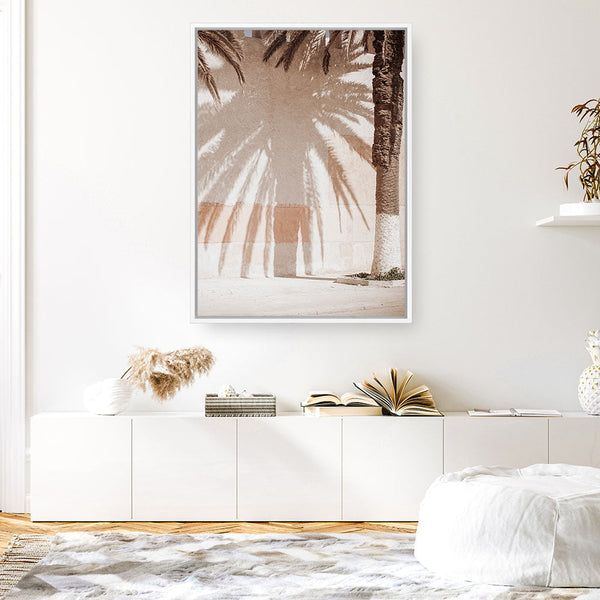 Shop Marrakech Shadows Photo Canvas Print a coastal themed photography framed stretched canvas print from The Print Emporium wall artwork collection - Buy Australian made prints for the home and your interior decor space, TPE-1309-CA-35X46-NF