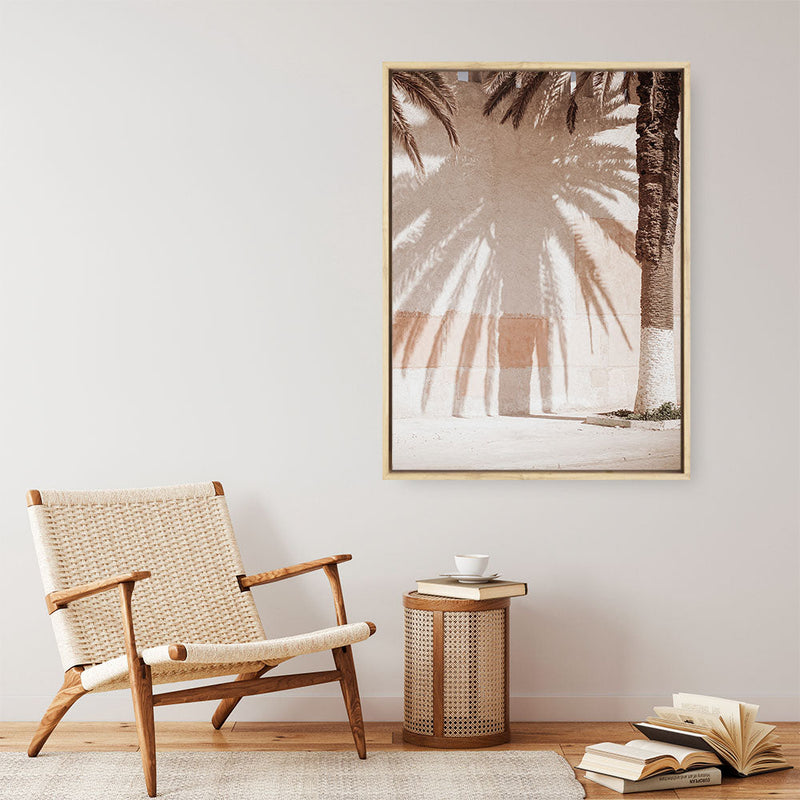 Shop Marrakech Shadows Photo Canvas Print a coastal themed photography framed stretched canvas print from The Print Emporium wall artwork collection - Buy Australian made prints for the home and your interior decor space, TPE-1309-CA-35X46-NF