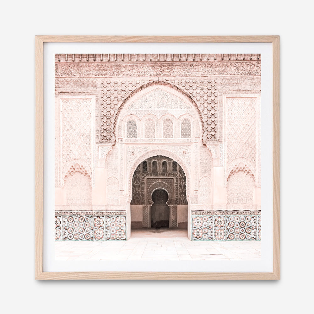 Shop Marrakesh Arch (Square) Photo Art Print a Moroccan desert boho themed photography wall art print from The Print Emporium wall artwork collection - Buy Australian made fine art poster and framed prints for the home and your interior decor room, TPE-823-AP