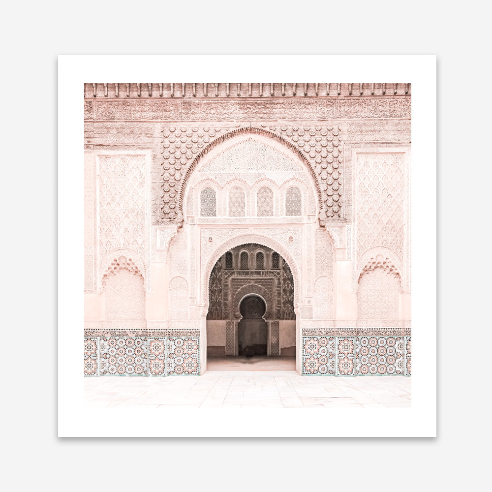 Shop Marrakesh Arch (Square) Photo Art Print a Moroccan desert boho themed photography wall art print from The Print Emporium wall artwork collection - Buy Australian made fine art poster and framed prints for the home and your interior decor room, TPE-823-AP