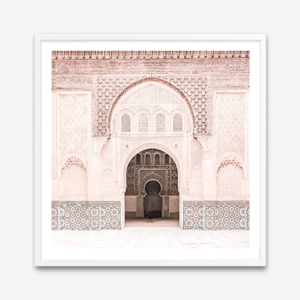 Shop Marrakesh Arch (Square) Photo Art Print a Moroccan desert boho themed photography wall art print from The Print Emporium wall artwork collection - Buy Australian made fine art poster and framed prints for the home and your interior decor room, TPE-823-AP