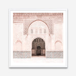 Shop Marrakesh Arch (Square) Photo Art Print a Moroccan desert boho themed photography wall art print from The Print Emporium wall artwork collection - Buy Australian made fine art poster and framed prints for the home and your interior decor room, TPE-823-AP