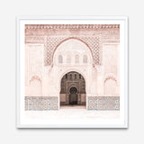 Shop Marrakesh Arch (Square) Photo Art Print a Moroccan desert boho themed photography wall art print from The Print Emporium wall artwork collection - Buy Australian made fine art poster and framed prints for the home and your interior decor room, TPE-823-AP