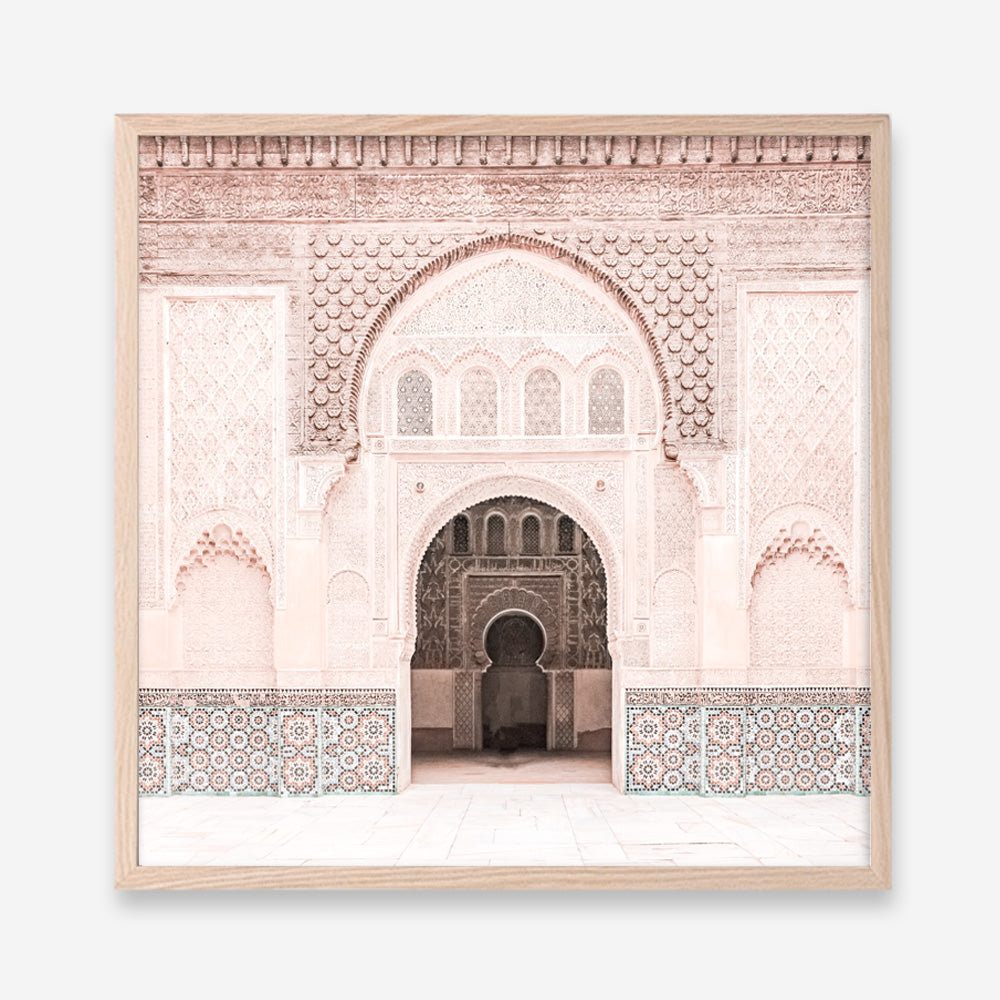 Shop Marrakesh Arch (Square) Photo Art Print a Moroccan desert boho themed photography wall art print from The Print Emporium wall artwork collection - Buy Australian made fine art poster and framed prints for the home and your interior decor room, TPE-823-AP