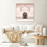 Shop Marrakesh Arch (Square) Photo Art Print a Moroccan desert boho themed photography wall art print from The Print Emporium wall artwork collection - Buy Australian made fine art poster and framed prints for the home and your interior decor room, TPE-823-AP