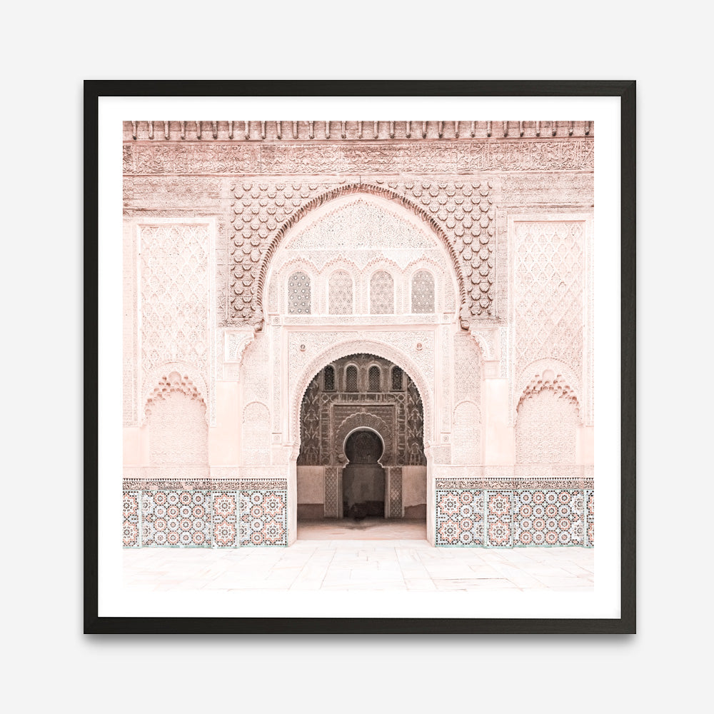 Shop Marrakesh Arch (Square) Photo Art Print a Moroccan desert boho themed photography wall art print from The Print Emporium wall artwork collection - Buy Australian made fine art poster and framed prints for the home and your interior decor room, TPE-823-AP