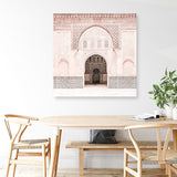 Shop Marrakesh Arch (Square) Photo Canvas a Moroccan desert boho themed photography framed stretched canvas print from The Print Emporium wall artwork collection - Buy Australian made prints for the home and your interior decor space, TPE-823-CA-40X40-NF