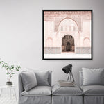 Shop Marrakesh Arch (Square) Photo Canvas a Moroccan desert boho themed photography framed stretched canvas print from The Print Emporium wall artwork collection - Buy Australian made prints for the home and your interior decor space, TPE-823-CA-40X40-NF