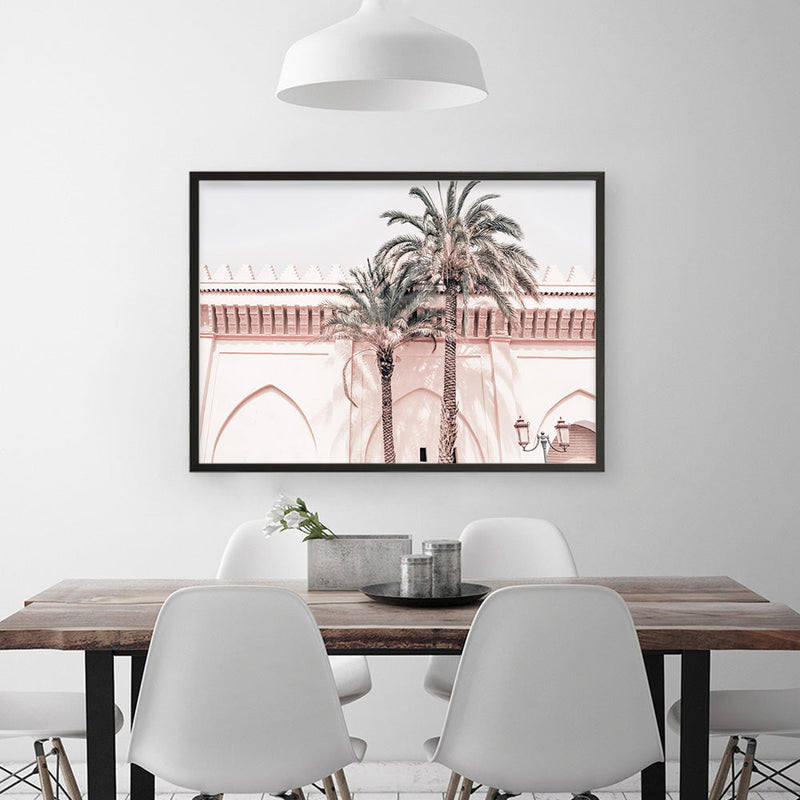 Shop Marrakesh Palace I Photo Art Print a Moroccan desert boho themed photography wall art print from The Print Emporium wall artwork collection - Buy Australian made fine art poster and framed prints for the home and your interior decor room, TPE-824-AP