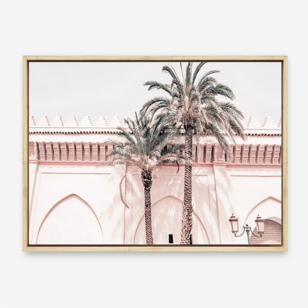 Shop Marrakesh Palace I Photo Canvas Print a Moroccan desert boho themed photography framed stretched canvas print from The Print Emporium wall artwork collection - Buy Australian made prints for the home and your interior decor space, TPE-824-CA-35X46-NF