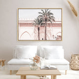 Shop Marrakesh Palace I Photo Canvas Print a Moroccan desert boho themed photography framed stretched canvas print from The Print Emporium wall artwork collection - Buy Australian made prints for the home and your interior decor space, TPE-824-CA-35X46-NF