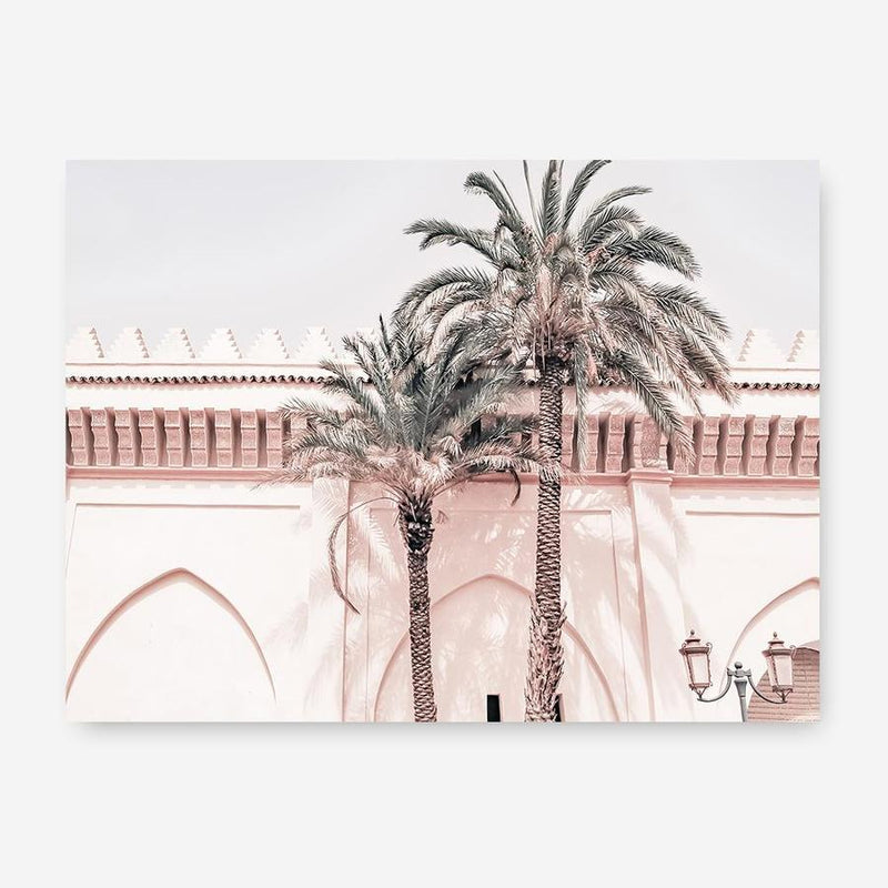 Shop Marrakesh Palace I Photo Canvas Print a Moroccan desert boho themed photography framed stretched canvas print from The Print Emporium wall artwork collection - Buy Australian made prints for the home and your interior decor space, TPE-824-CA-35X46-NF