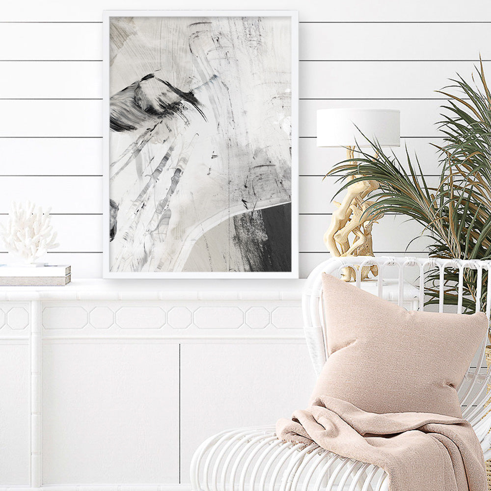 Shop Masquerade I Art Print a painted abstract themed wall art print from The Print Emporium wall artwork collection - Buy Australian made fine art painting style poster and framed prints for the home and your interior decor room, TPE-PC-PI170-AP