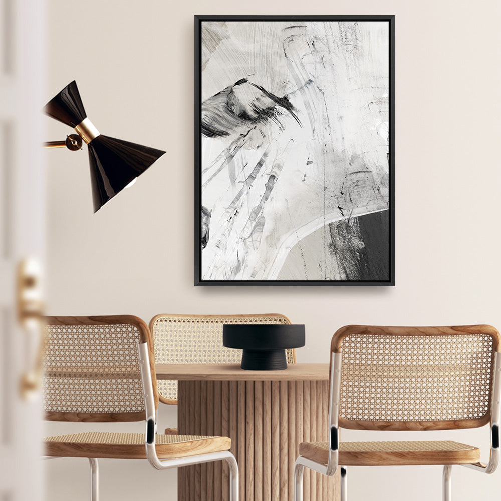 Shop Masquerade I Canvas Print a painted abstract themed framed canvas wall art print from The Print Emporium artwork collection - Buy Australian made fine art painting style stretched canvas prints for the home and your interior decor space, TPE-PC-PI170-CA-35X46-NF