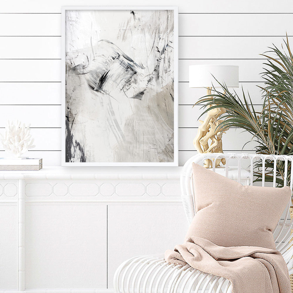 Shop Masquerade II Art Print a painted abstract themed wall art print from The Print Emporium wall artwork collection - Buy Australian made fine art painting style poster and framed prints for the home and your interior decor room, TPE-PC-PI171-AP