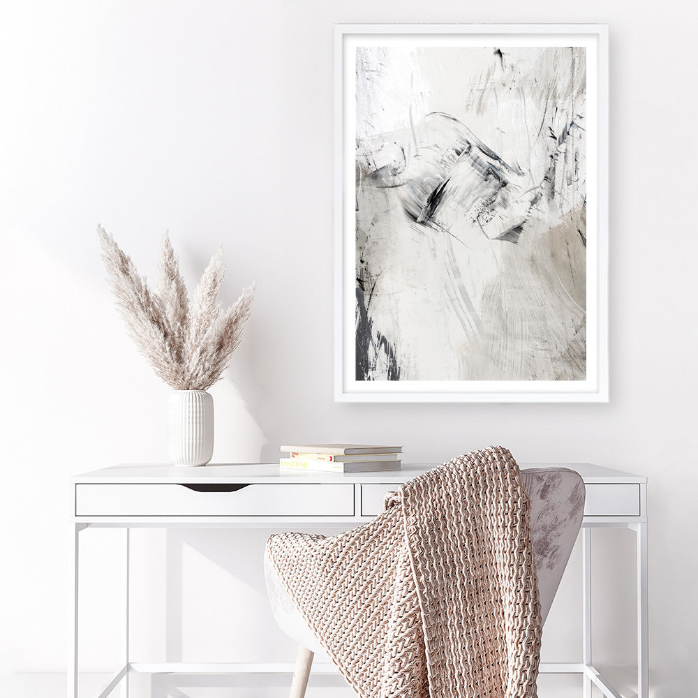 Shop Masquerade II Art Print a painted abstract themed wall art print from The Print Emporium wall artwork collection - Buy Australian made fine art painting style poster and framed prints for the home and your interior decor room, TPE-PC-PI171-AP