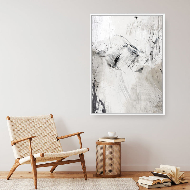 Shop Masquerade II Canvas Print a painted abstract themed framed canvas wall art print from The Print Emporium artwork collection - Buy Australian made fine art painting style stretched canvas prints for the home and your interior decor space, TPE-PC-PI171-CA-35X46-NF