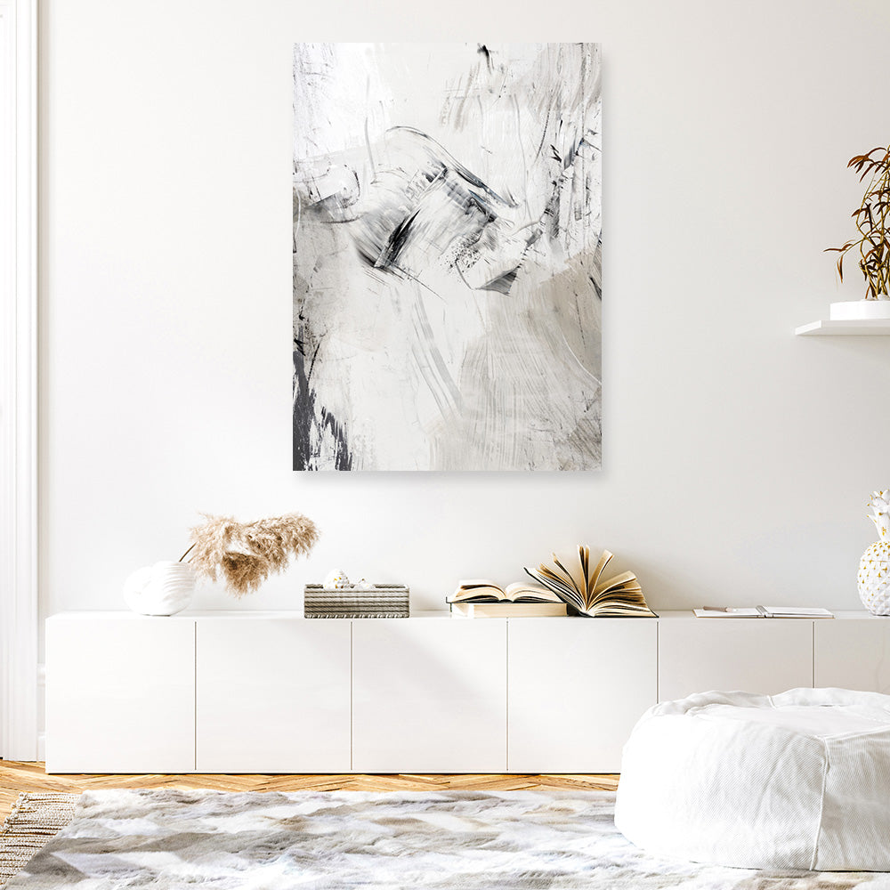 Shop Masquerade II Canvas Print a painted abstract themed framed canvas wall art print from The Print Emporium artwork collection - Buy Australian made fine art painting style stretched canvas prints for the home and your interior decor space, TPE-PC-PI171-CA-35X46-NF