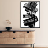 Shop Meditative Dimension I Canvas Print a painted abstract themed framed canvas wall art print from The Print Emporium artwork collection - Buy Australian made fine art painting style stretched canvas prints for the home and your interior decor space, TPE-PC-PI110-CA-35X46-NF