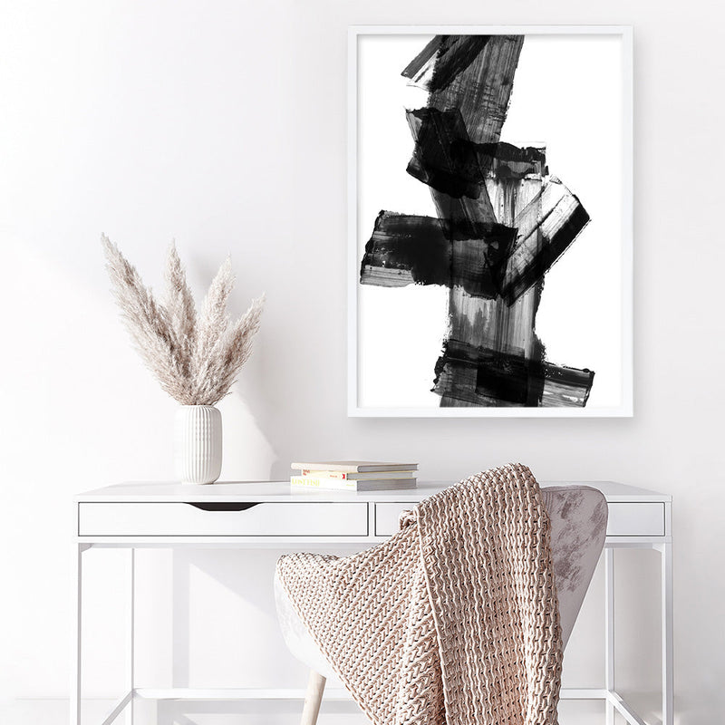 Shop Meditative Dimension II Art Print a painted abstract themed wall art print from The Print Emporium wall artwork collection - Buy Australian made fine art painting style poster and framed prints for the home and your interior decor room, TPE-PC-PI111-AP