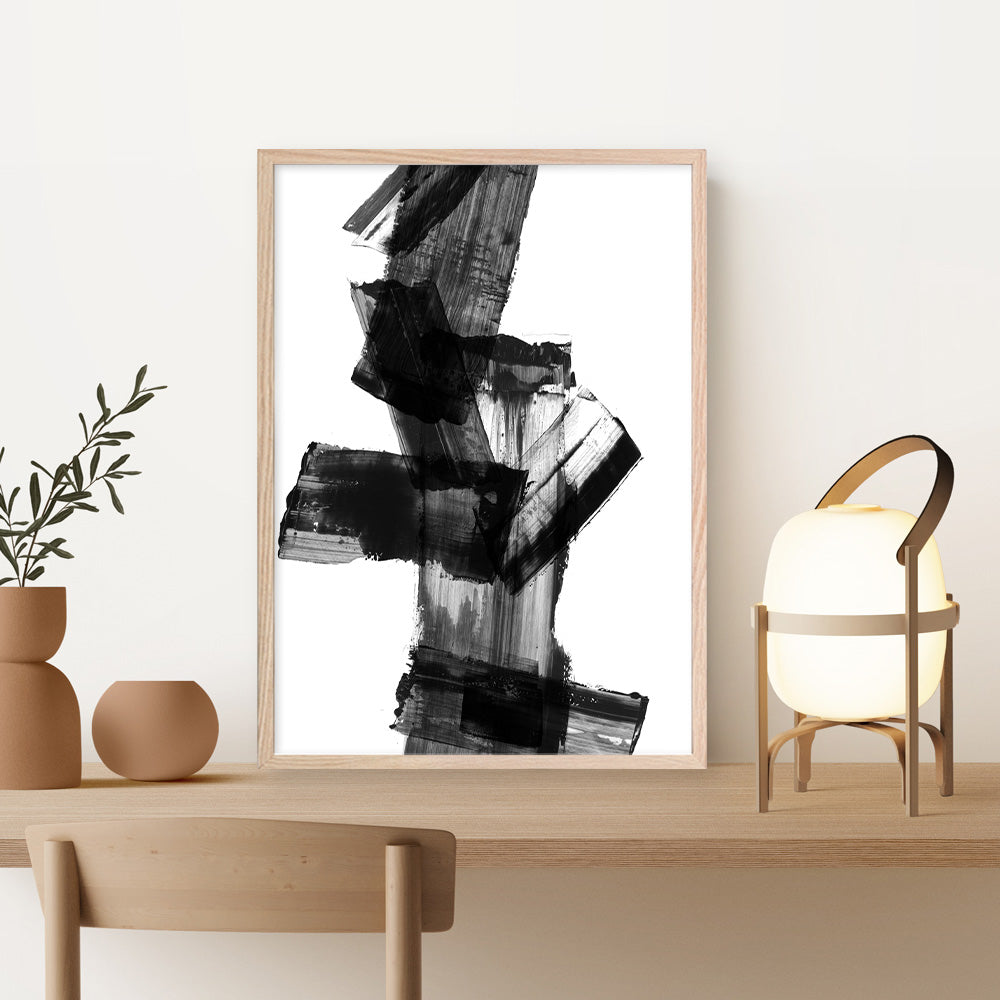 Shop Meditative Dimension II Art Print a painted abstract themed wall art print from The Print Emporium wall artwork collection - Buy Australian made fine art painting style poster and framed prints for the home and your interior decor room, TPE-PC-PI111-AP