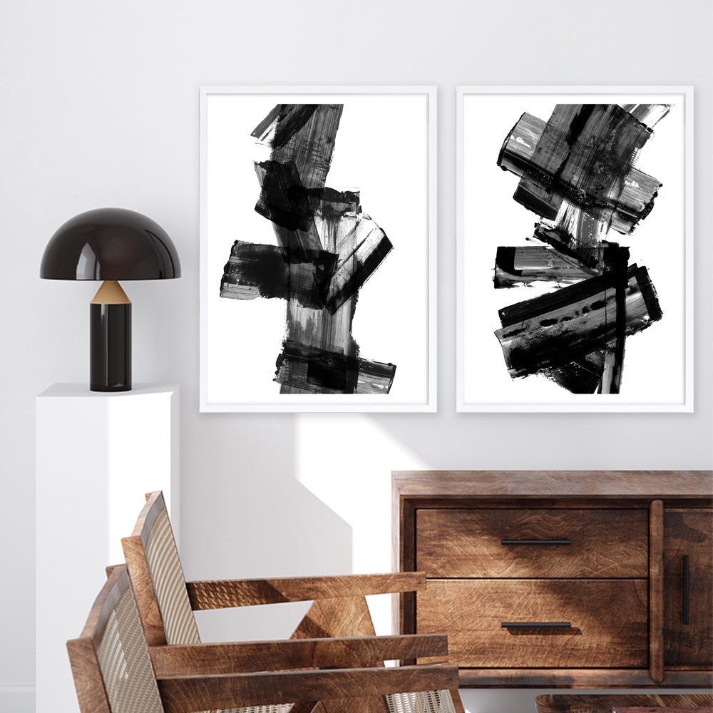 Shop Meditative Dimension II Art Print a painted abstract themed wall art print from The Print Emporium wall artwork collection - Buy Australian made fine art painting style poster and framed prints for the home and your interior decor room, TPE-PC-PI111-AP