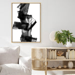 Shop Meditative Dimension II Canvas Print a painted abstract themed framed canvas wall art print from The Print Emporium artwork collection - Buy Australian made fine art painting style stretched canvas prints for the home and your interior decor space, TPE-PC-PI111-CA-35X46-NF