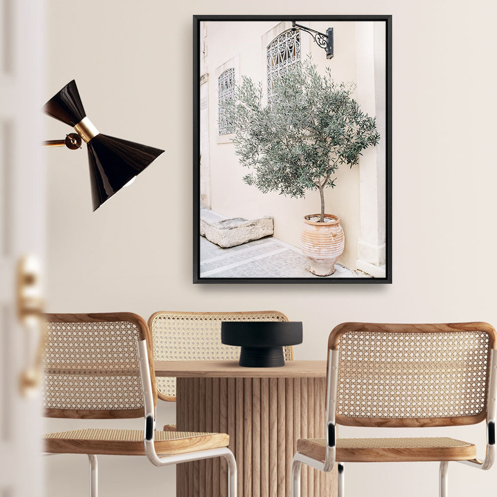 Shop Mediterranean Villa Photo Canvas Print a photography framed stretched canvas print from The Print Emporium wall artwork collection - Buy Australian made prints for the home and your interior decor space, TPE-1311-CA-35X46-NF