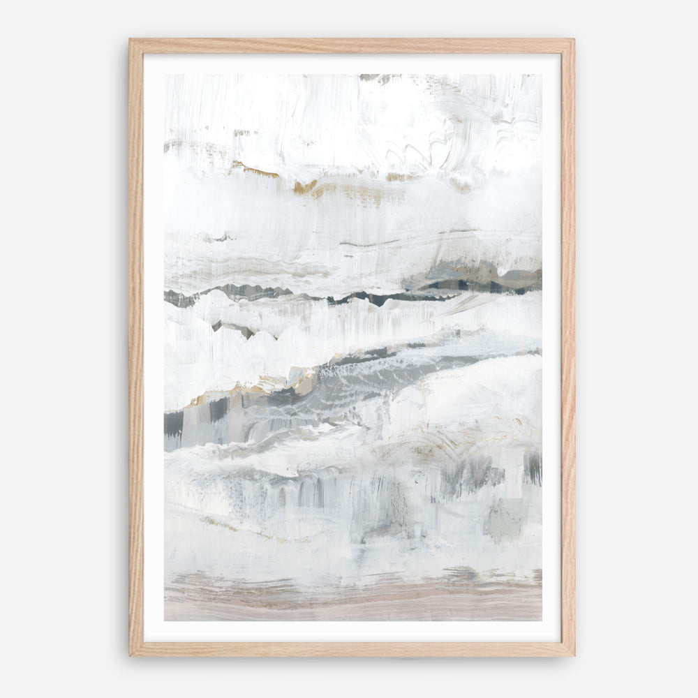 Shop Melting Ice I Art Print a painted abstract themed wall art print from The Print Emporium wall artwork collection - Buy Australian made fine art painting style poster and framed prints for the home and your interior decor room, TPE-PC-WZ029-AP