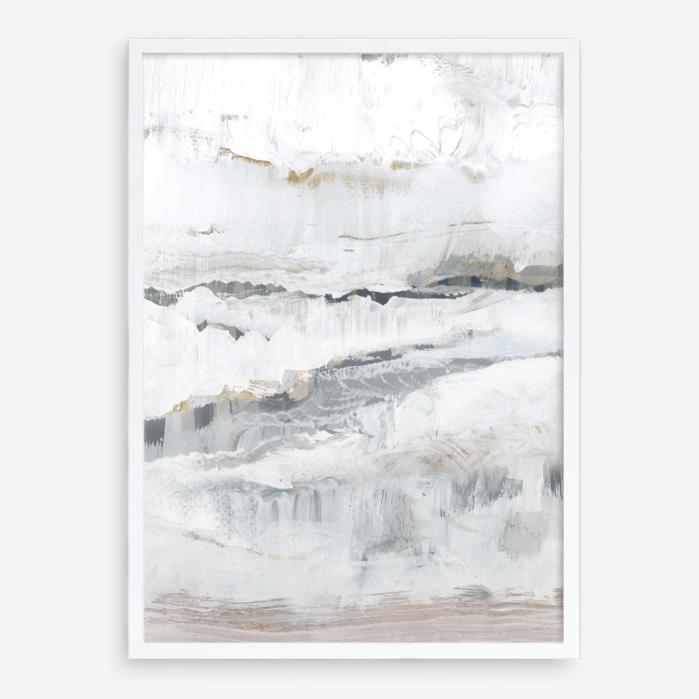 Shop Melting Ice I Art Print a painted abstract themed wall art print from The Print Emporium wall artwork collection - Buy Australian made fine art painting style poster and framed prints for the home and your interior decor room, TPE-PC-WZ029-AP
