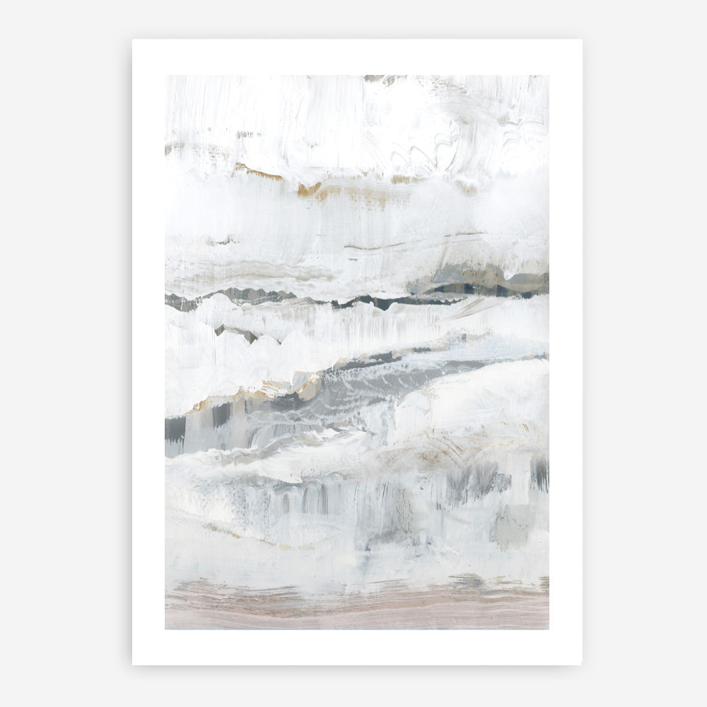 Shop Melting Ice I Art Print a painted abstract themed wall art print from The Print Emporium wall artwork collection - Buy Australian made fine art painting style poster and framed prints for the home and your interior decor room, TPE-PC-WZ029-AP