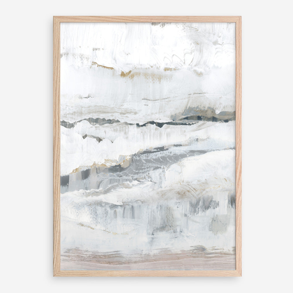 Shop Melting Ice I Art Print a painted abstract themed wall art print from The Print Emporium wall artwork collection - Buy Australian made fine art painting style poster and framed prints for the home and your interior decor room, TPE-PC-WZ029-AP