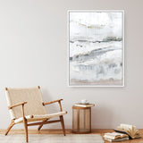 Shop Melting Ice I Canvas Print a painted abstract themed framed canvas wall art print from The Print Emporium artwork collection - Buy Australian made fine art painting style stretched canvas prints for the home and your interior decor space, TPE-PC-WZ029-CA-35X46-NF