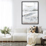 Shop Melting Ice I Canvas Print a painted abstract themed framed canvas wall art print from The Print Emporium artwork collection - Buy Australian made fine art painting style stretched canvas prints for the home and your interior decor space, TPE-PC-WZ029-CA-35X46-NF