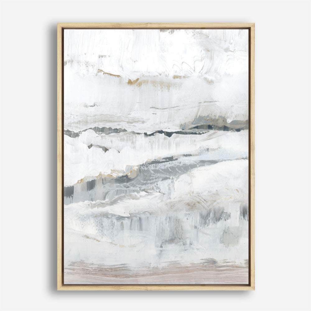 Shop Melting Ice I Canvas Print a painted abstract themed framed canvas wall art print from The Print Emporium artwork collection - Buy Australian made fine art painting style stretched canvas prints for the home and your interior decor space, TPE-PC-WZ029-CA-35X46-NF