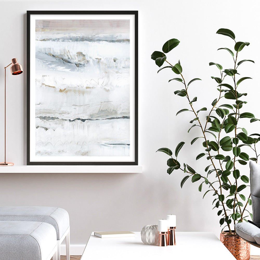 Shop Melting Ice II Art Print a painted style wall art print from The Print Emporium wall artwork collection - Buy Australian made fine art painting style poster and framed prints for the home and your interior decor room, TPE-PC-WZ030-AP