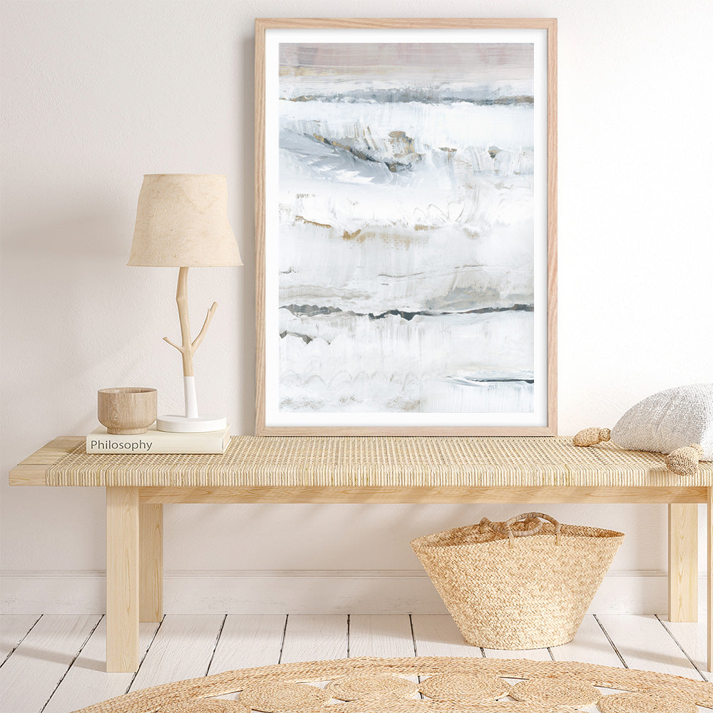 Shop Melting Ice II Art Print a painted style wall art print from The Print Emporium wall artwork collection - Buy Australian made fine art painting style poster and framed prints for the home and your interior decor room, TPE-PC-WZ030-AP