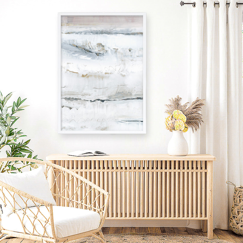 Shop Melting Ice II Art Print a painted style wall art print from The Print Emporium wall artwork collection - Buy Australian made fine art painting style poster and framed prints for the home and your interior decor room, TPE-PC-WZ030-AP