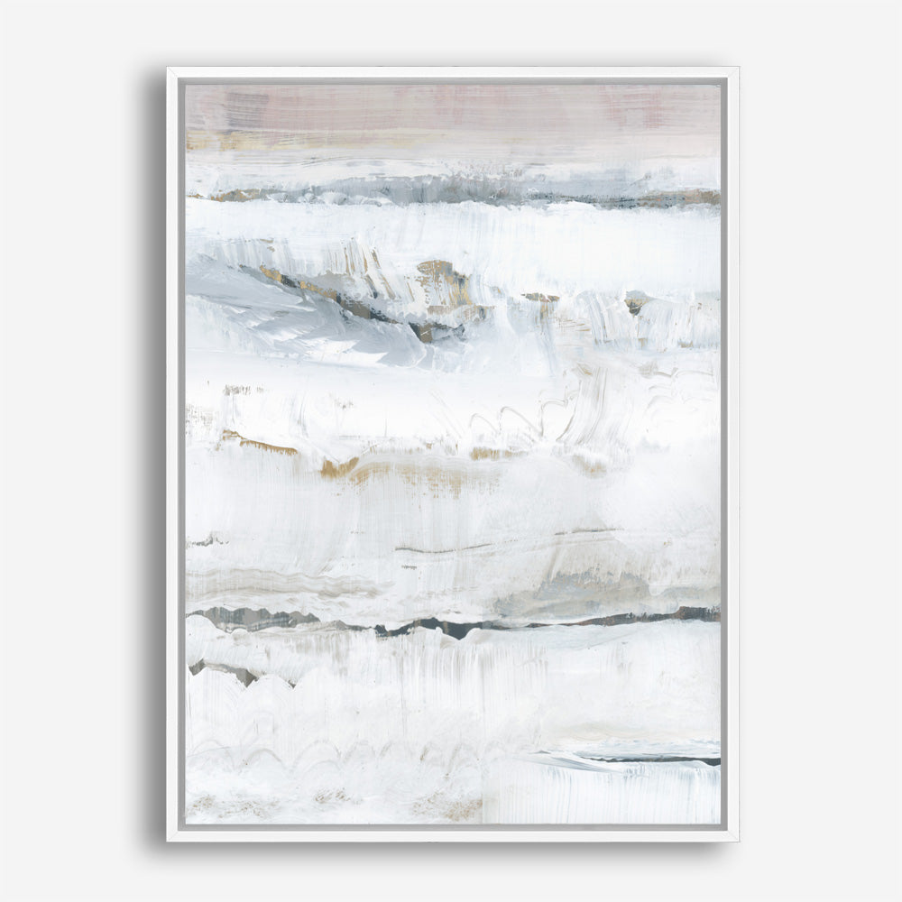 Shop Melting Ice II Canvas Print a painted abstract themed framed canvas wall art print from The Print Emporium artwork collection - Buy Australian made fine art painting style stretched canvas prints for the home and your interior decor space, TPE-PC-WZ030-CA-35X46-NF