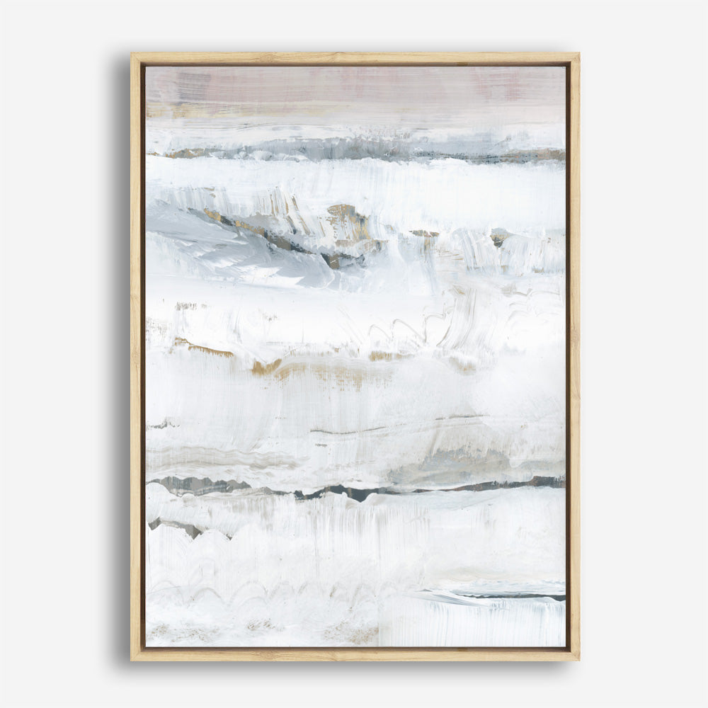 Shop Melting Ice II Canvas Print a painted abstract themed framed canvas wall art print from The Print Emporium artwork collection - Buy Australian made fine art painting style stretched canvas prints for the home and your interior decor space, TPE-PC-WZ030-CA-35X46-NF
