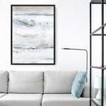 Shop Melting Ice II Canvas Print a painted abstract themed framed canvas wall art print from The Print Emporium artwork collection - Buy Australian made fine art painting style stretched canvas prints for the home and your interior decor space, TPE-PC-WZ030-CA-35X46-NF