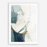 Shop Merging I Art Print a painted abstract themed wall art print from The Print Emporium wall artwork collection - Buy Australian made fine art painting style poster and framed prints for the home and your interior decor room, TPE-PC-PI573-AP