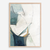 Shop Merging I Art Print a painted abstract themed wall art print from The Print Emporium wall artwork collection - Buy Australian made fine art painting style poster and framed prints for the home and your interior decor room, TPE-PC-PI573-AP