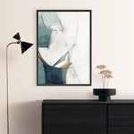Shop Merging I Art Print a painted abstract themed wall art print from The Print Emporium wall artwork collection - Buy Australian made fine art painting style poster and framed prints for the home and your interior decor room, TPE-PC-PI573-AP