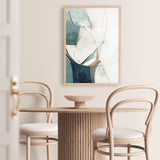 Shop Merging I Art Print a painted abstract themed wall art print from The Print Emporium wall artwork collection - Buy Australian made fine art painting style poster and framed prints for the home and your interior decor room, TPE-PC-PI573-AP