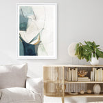 Shop Merging I Art Print a painted abstract themed wall art print from The Print Emporium wall artwork collection - Buy Australian made fine art painting style poster and framed prints for the home and your interior decor room, TPE-PC-PI573-AP