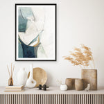 Shop Merging I Art Print a painted abstract themed wall art print from The Print Emporium wall artwork collection - Buy Australian made fine art painting style poster and framed prints for the home and your interior decor room, TPE-PC-PI573-AP
