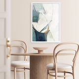 Shop Merging I Art Print a painted abstract themed wall art print from The Print Emporium wall artwork collection - Buy Australian made fine art painting style poster and framed prints for the home and your interior decor room, TPE-PC-PI573-AP