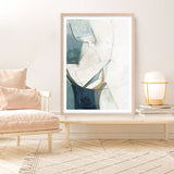 Shop Merging I Art Print a painted abstract themed wall art print from The Print Emporium wall artwork collection - Buy Australian made fine art painting style poster and framed prints for the home and your interior decor room, TPE-PC-PI573-AP